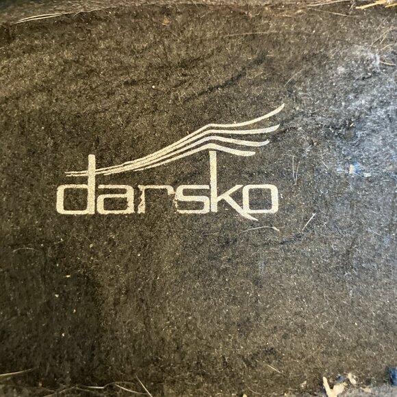 Dansko XP Clogs Starburst Medallion black and silver slip on size 38 US 6.5 - Picture 6 of 6